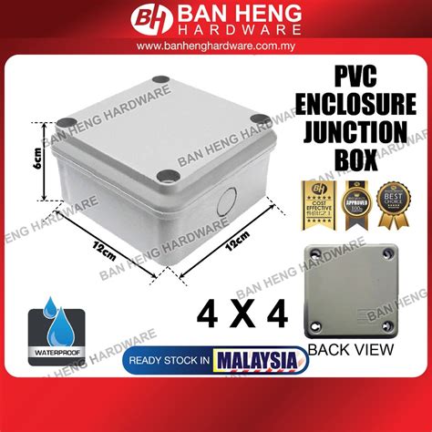 pvc junction box 4x4x8|4x4 junction box dimensions.